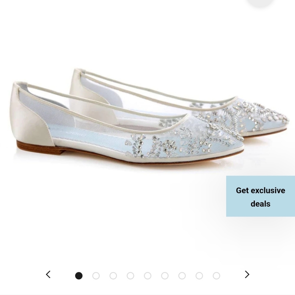 Bella belle embellished flats